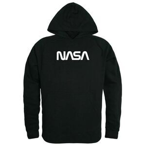 NASA Mens Modern Logo Hoodie / Black